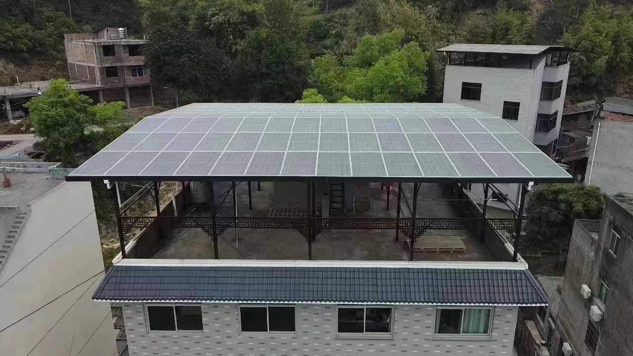 莆田15kw+10kwh自建别墅家庭光伏储能系统